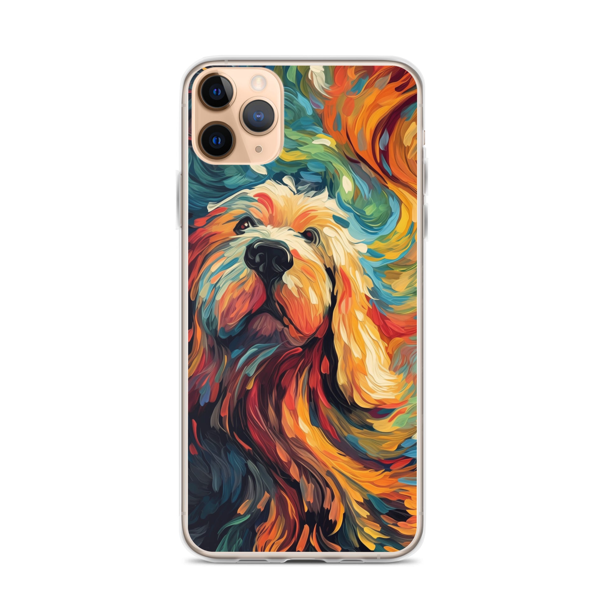 Van Gogh dog D Clear Case for iPhone