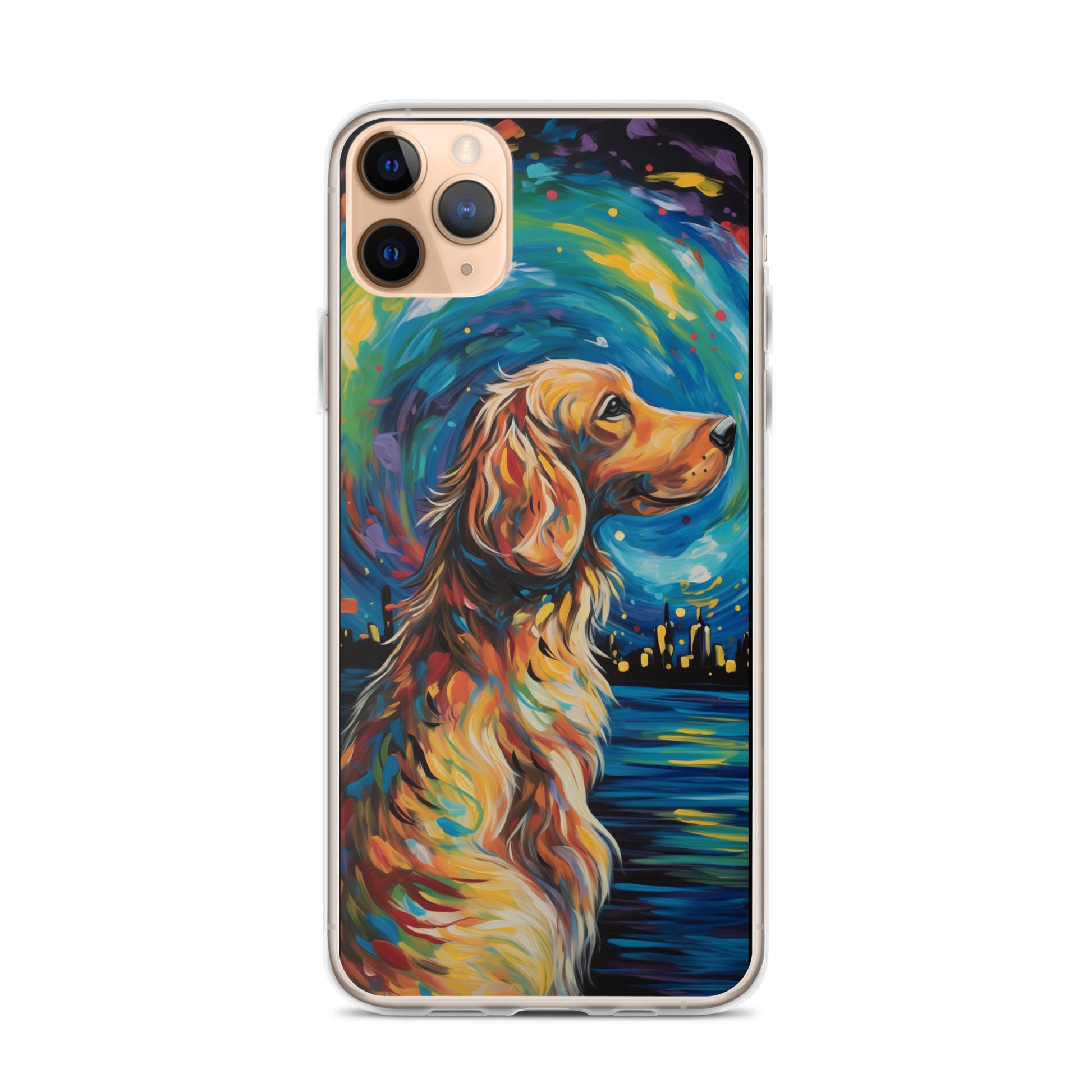 Van Gogh dog F Clear Case for iPhone