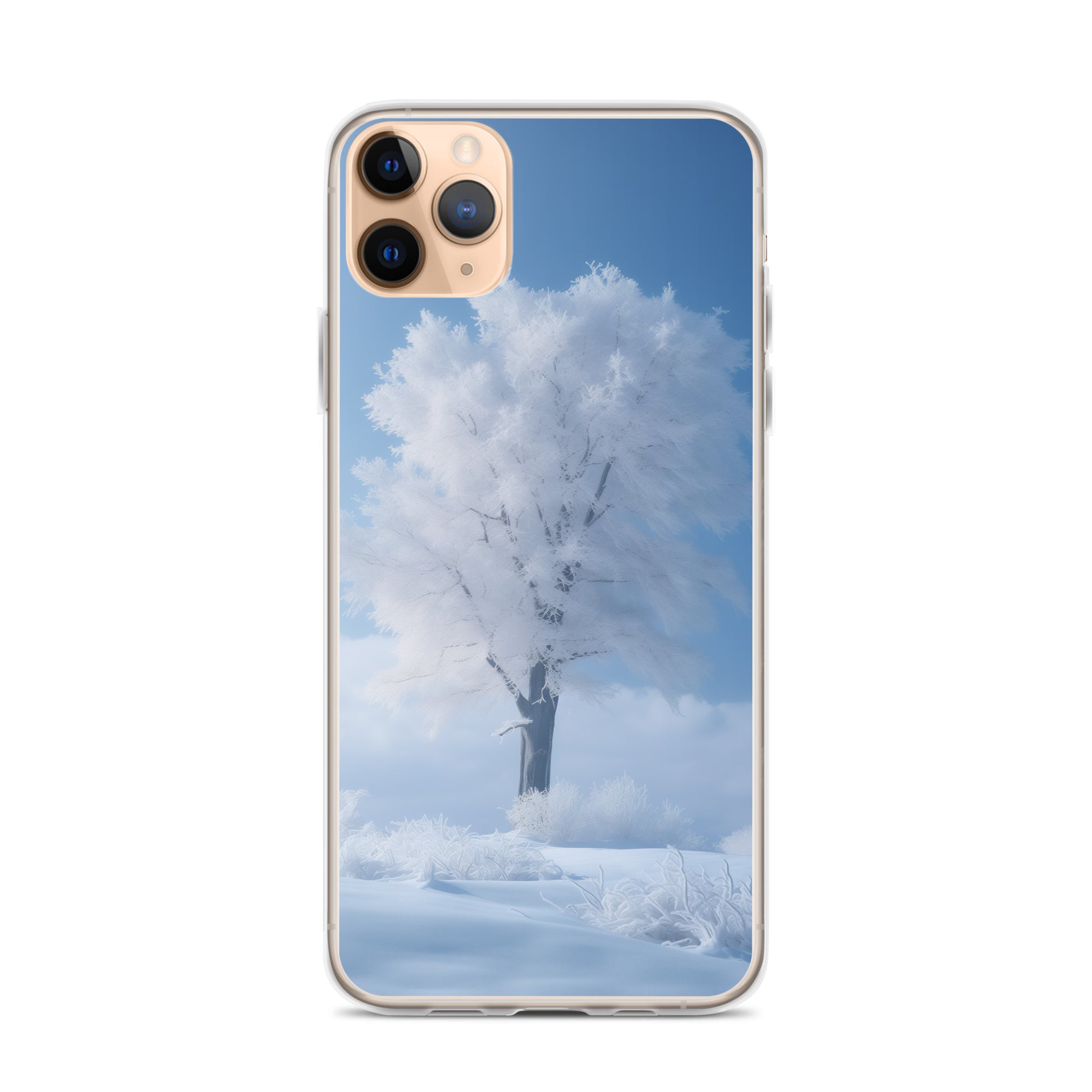 Snow Tree B Clear Case for iPhone®
