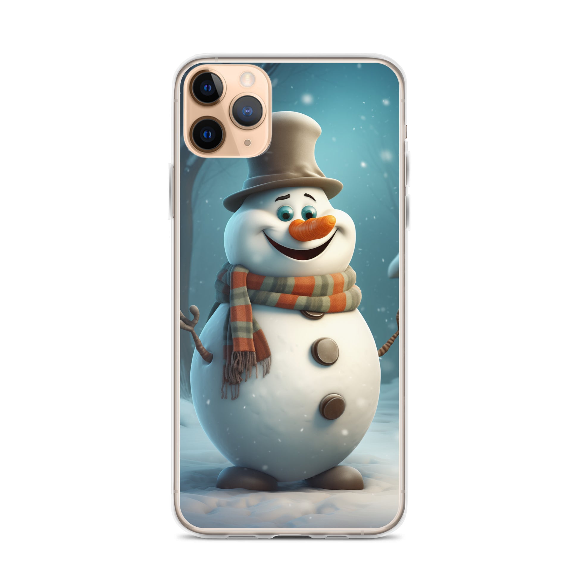 Snowman Finley Clear Case for iPhone®