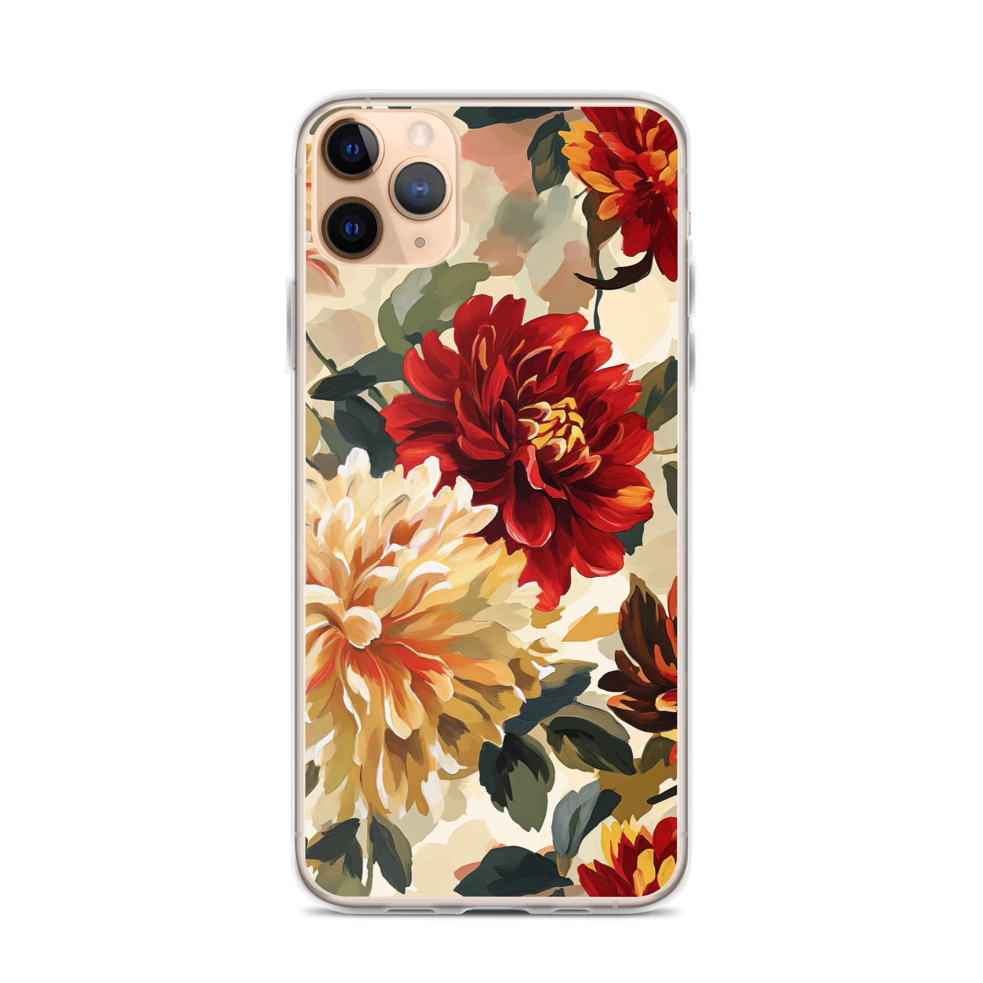Flower Coral Clear Case for iPhone®