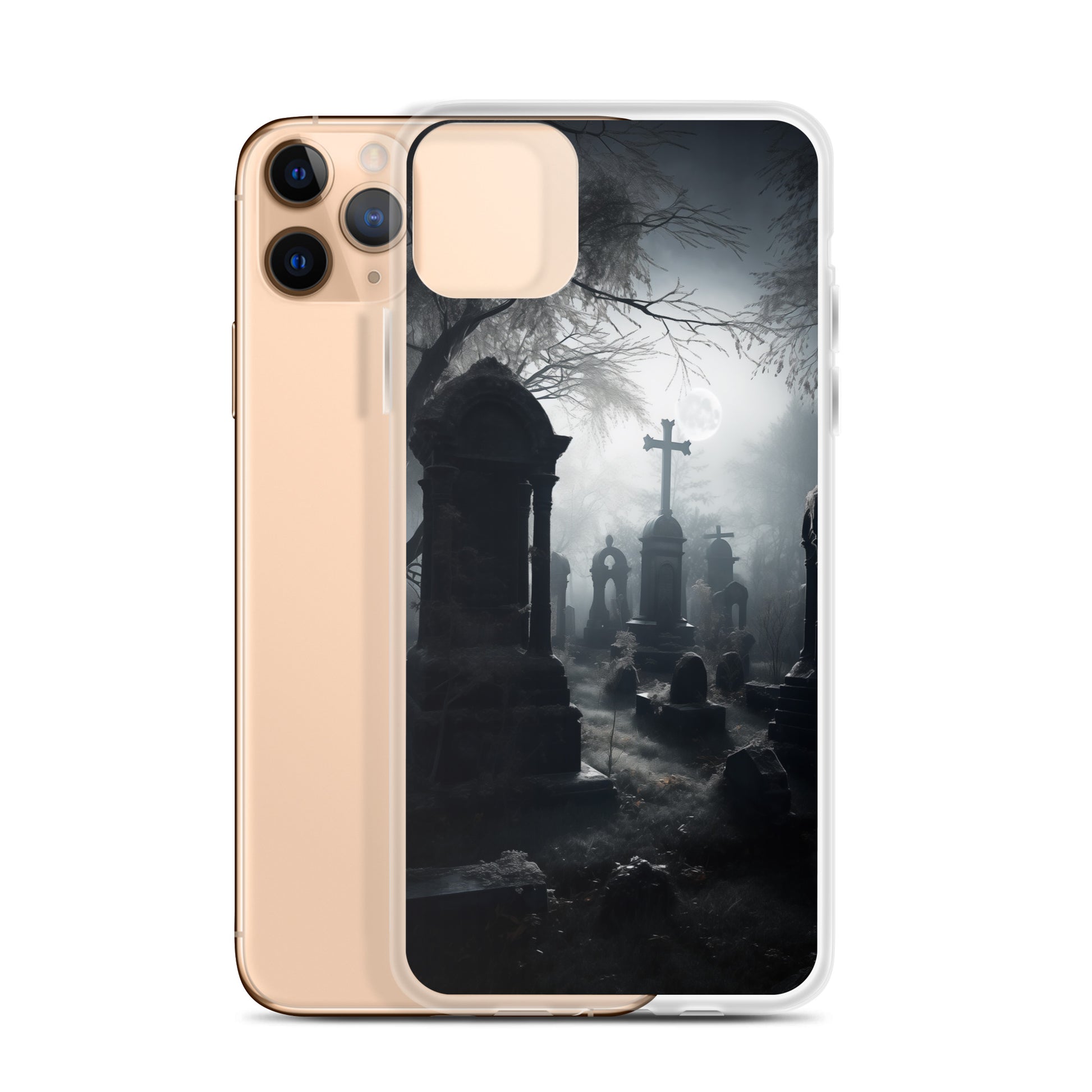 Cemetery B Clear Case for iPhone