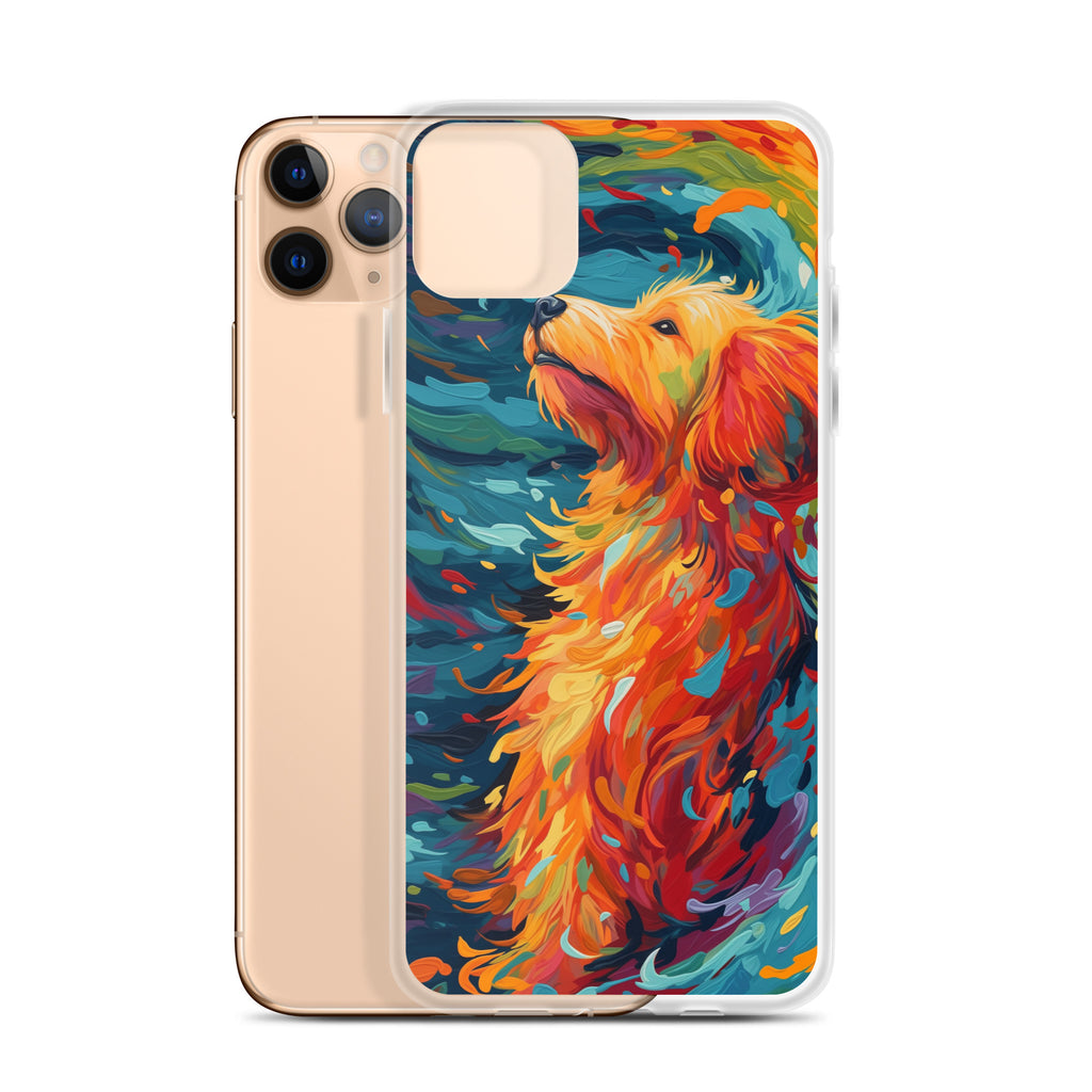 Van Gogh dog B Clear Case for iPhone
