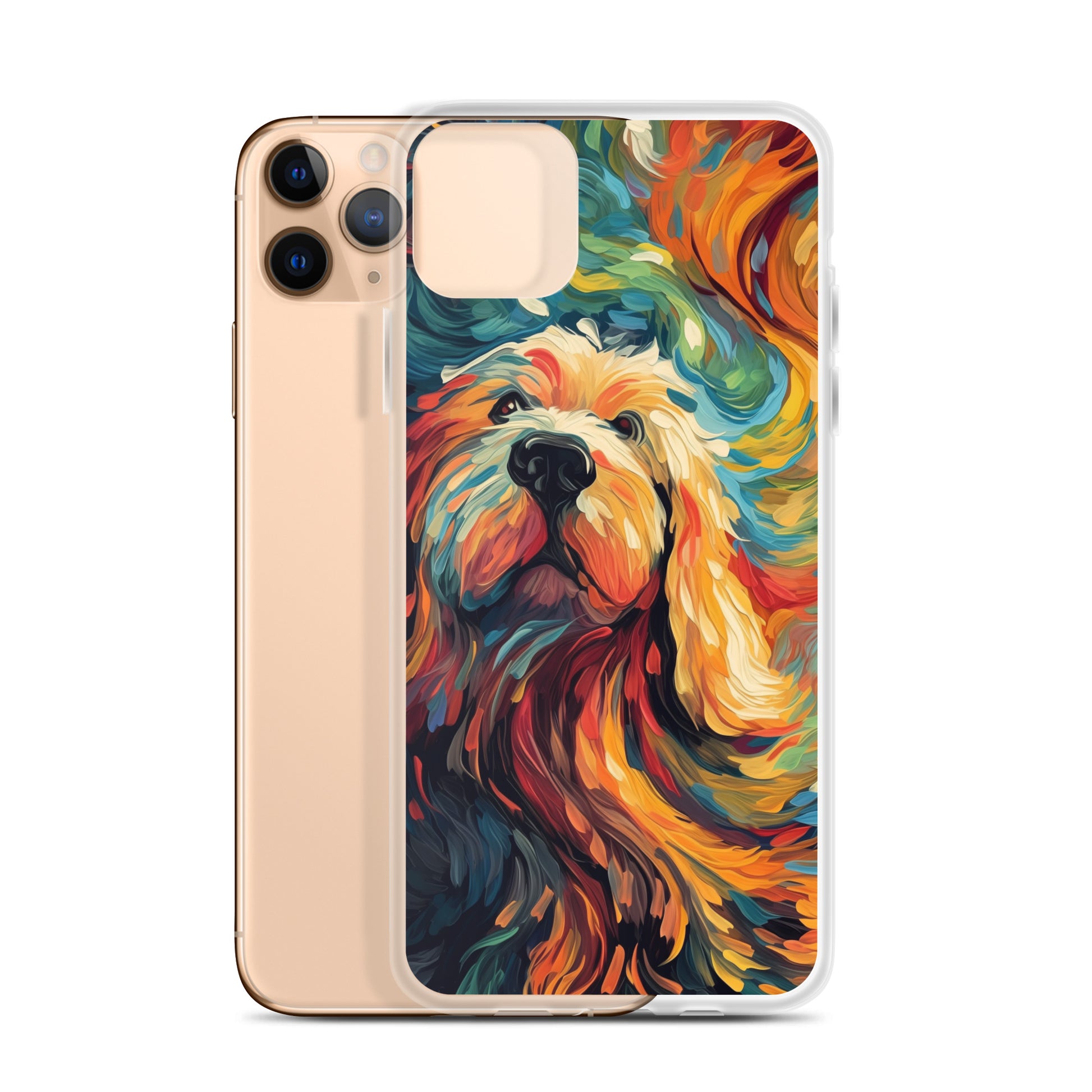 Van Gogh dog D Clear Case for iPhone