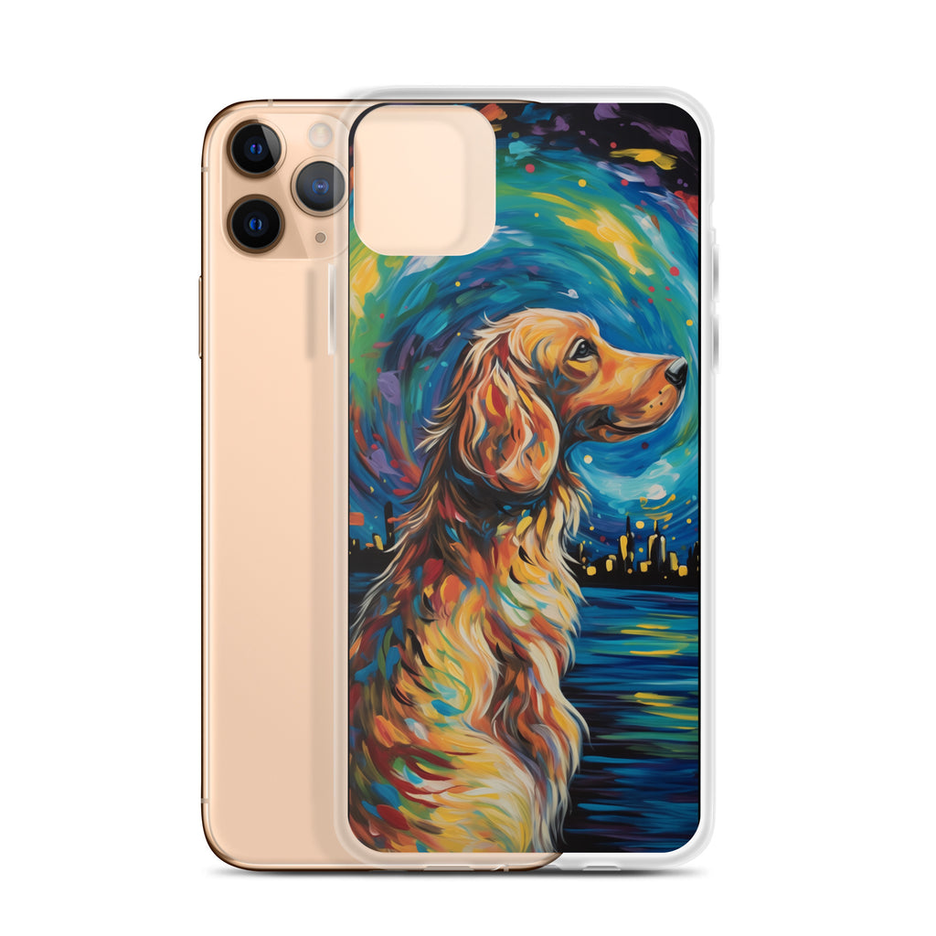 Van Gogh dog F Clear Case for iPhone