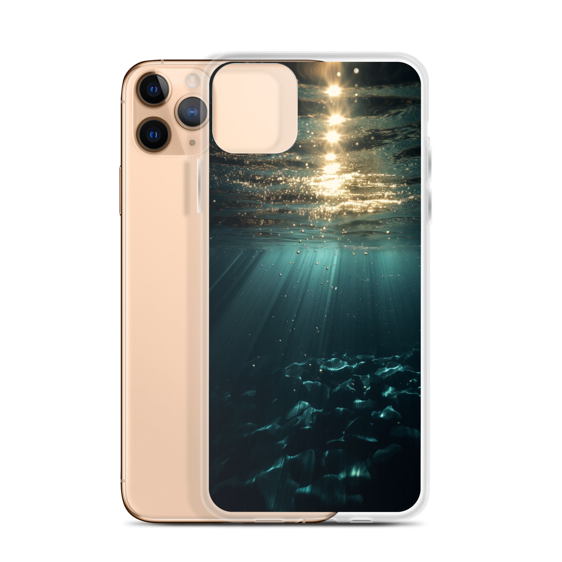 Soft Glow Mood B Clear Case for iPhone