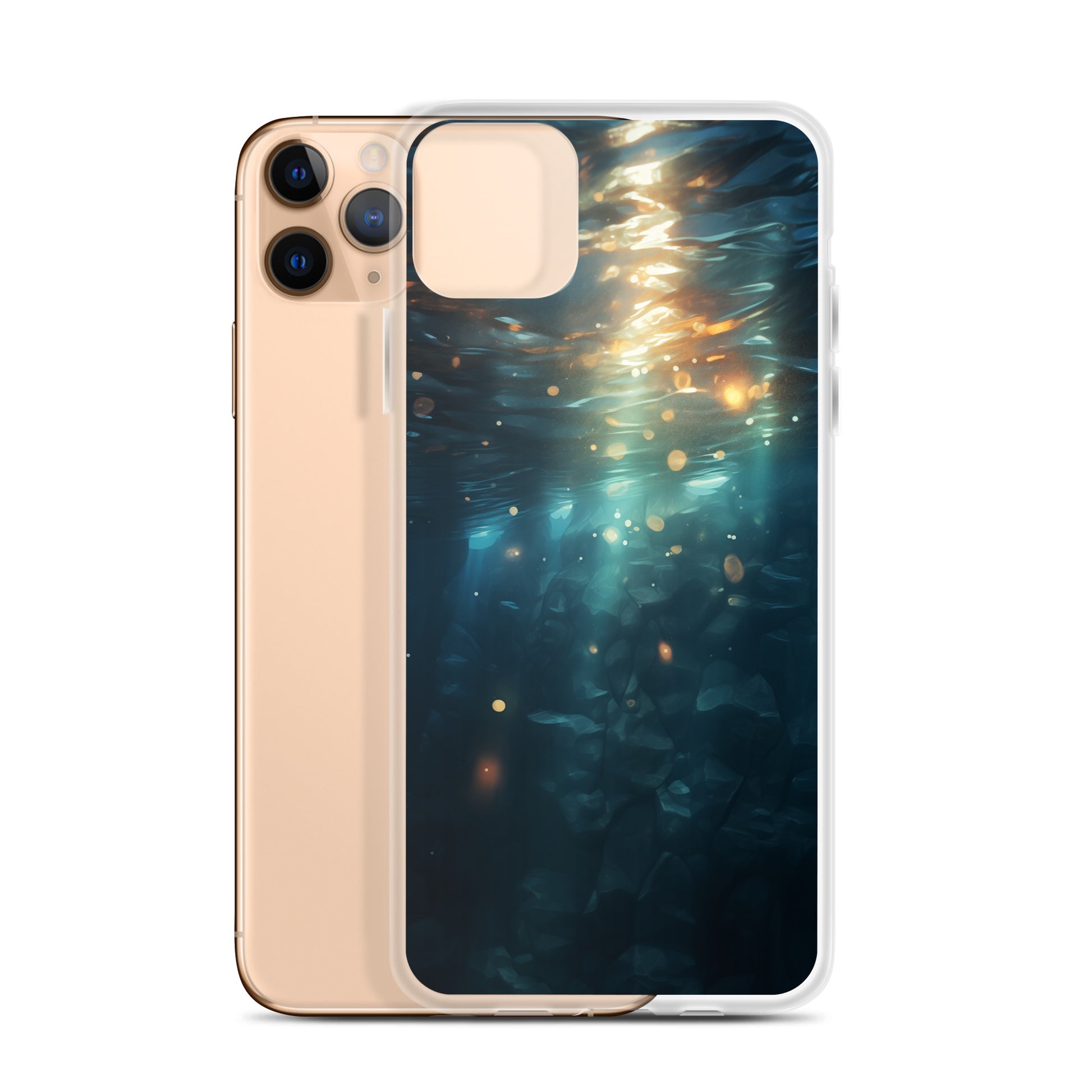 Soft Glow Mood D Clear Case for iPhone