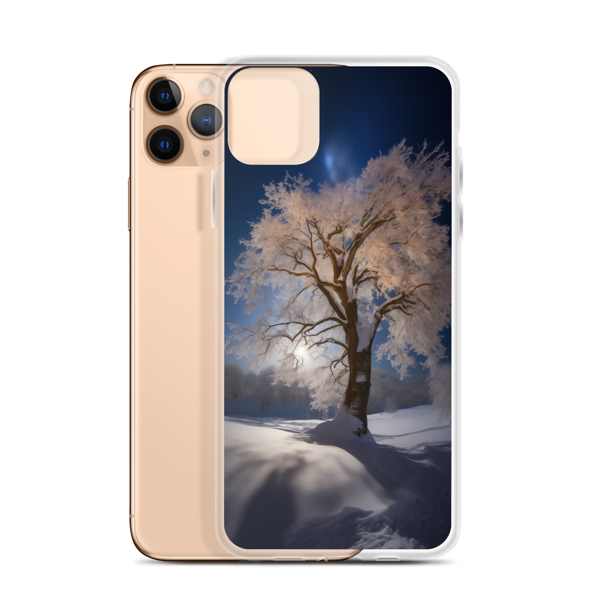 Snow Tree D Clear Case for iPhone®