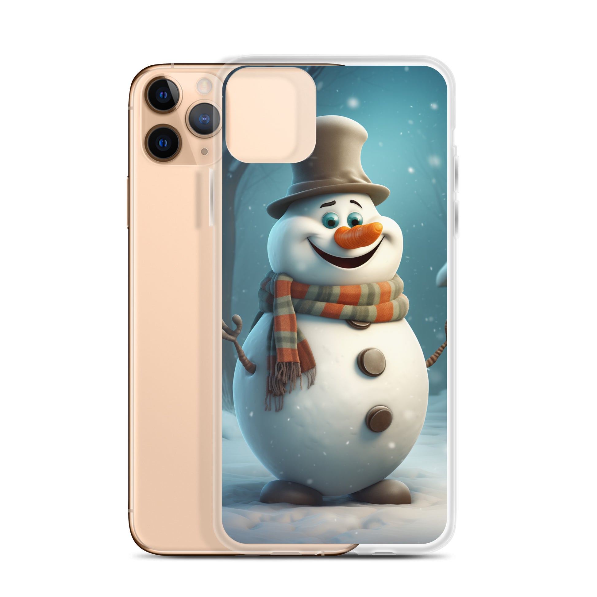 Snowman Finley Clear Case for iPhone®