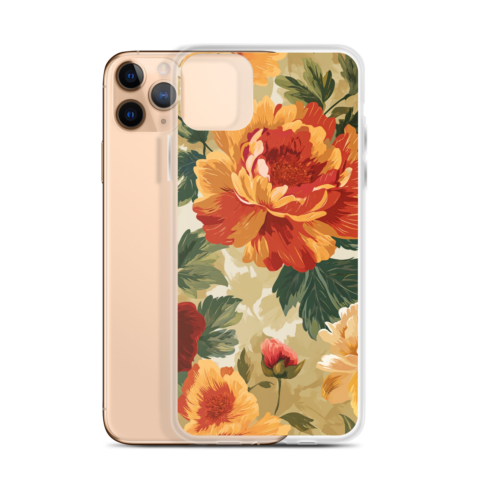 Flower Angel Clear Case for iPhone®