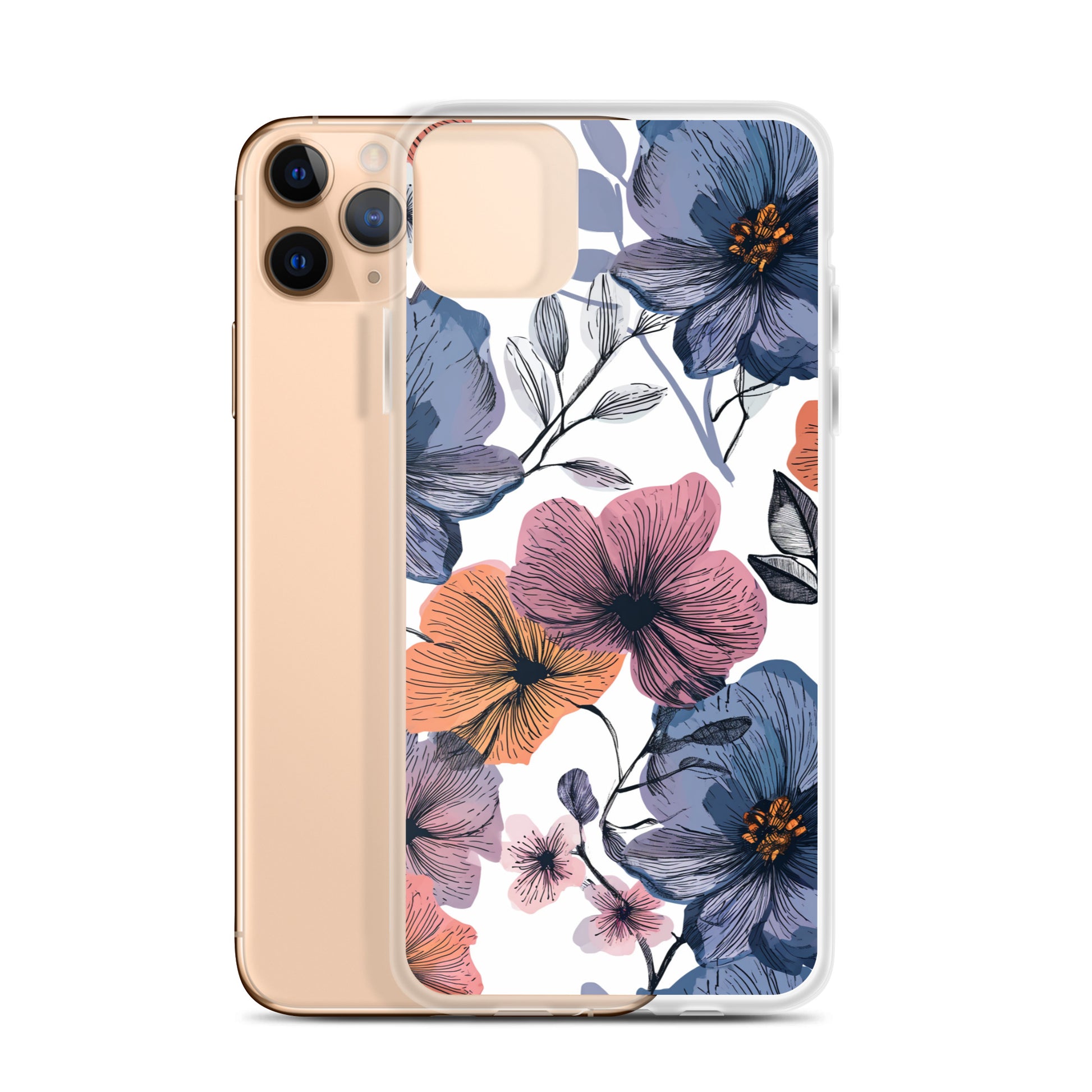 Flower Beautiful Clear Case for iPhone®
