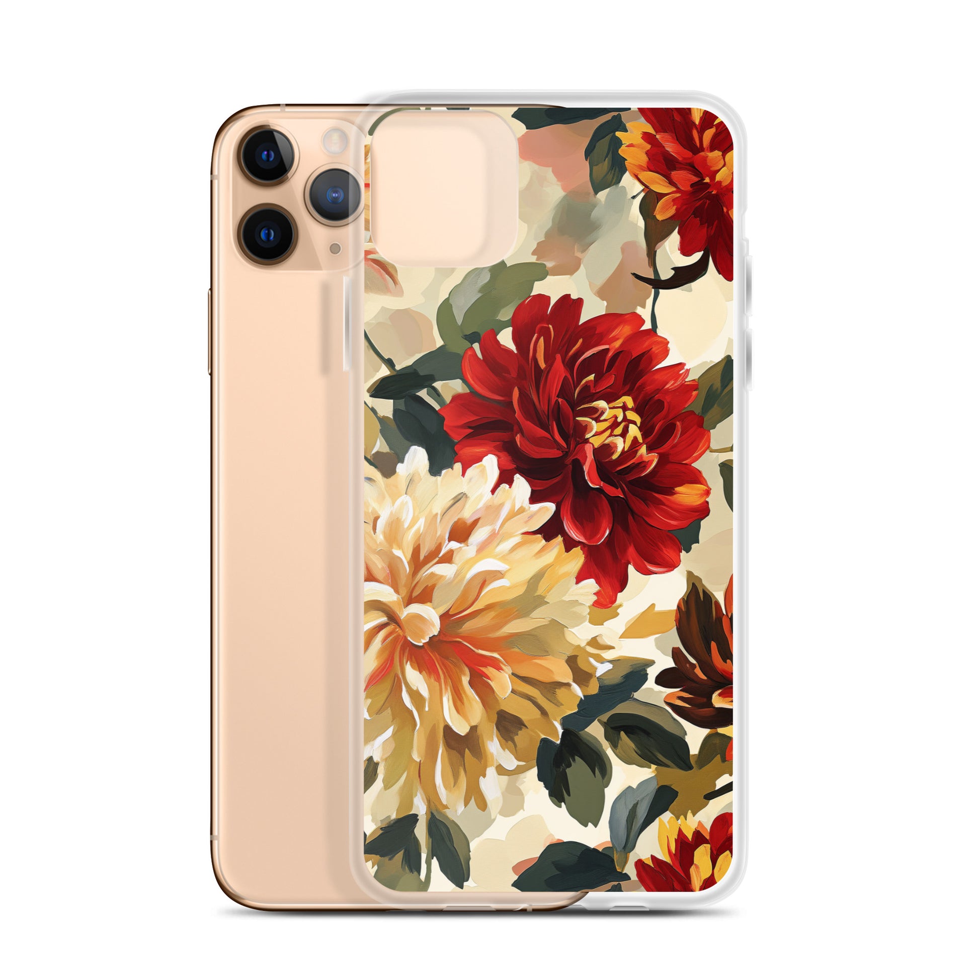 Flower Coral Clear Case for iPhone®