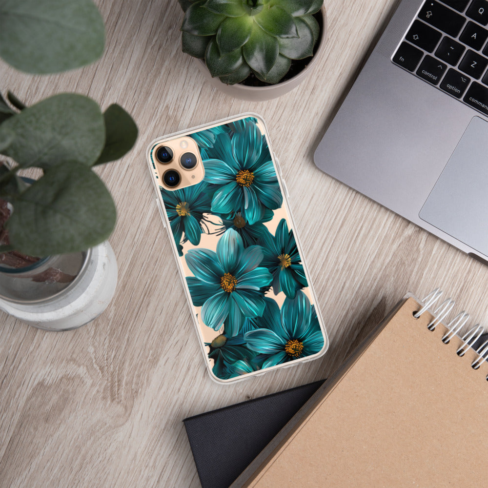 Floral Symphony D Clear Case for iPhone®