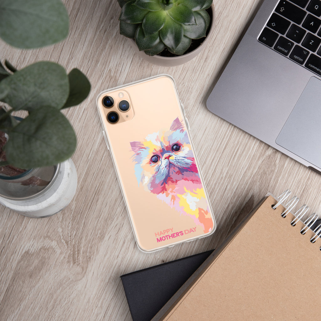 Mothers Day Cat D Clear Case for iPhone®