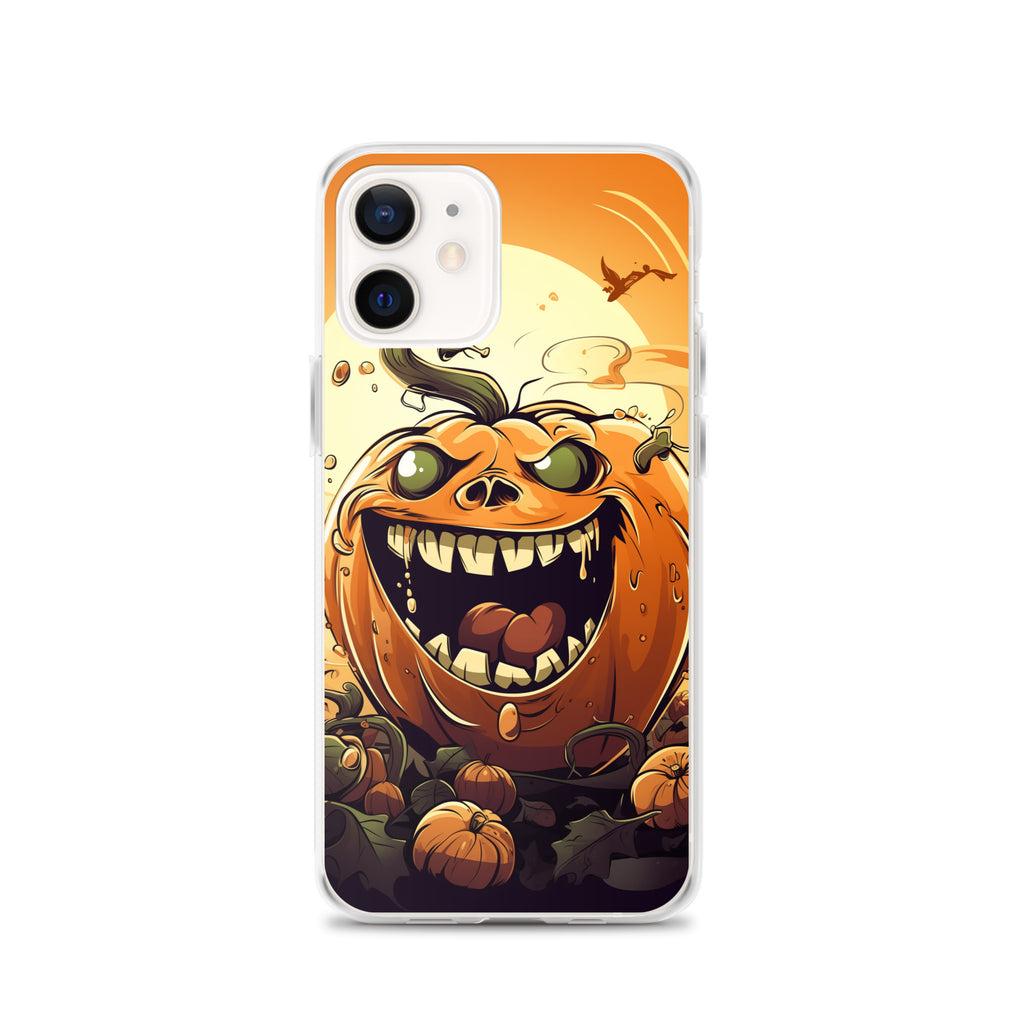 Halloween Pumpkin B Clear Case for iPhone