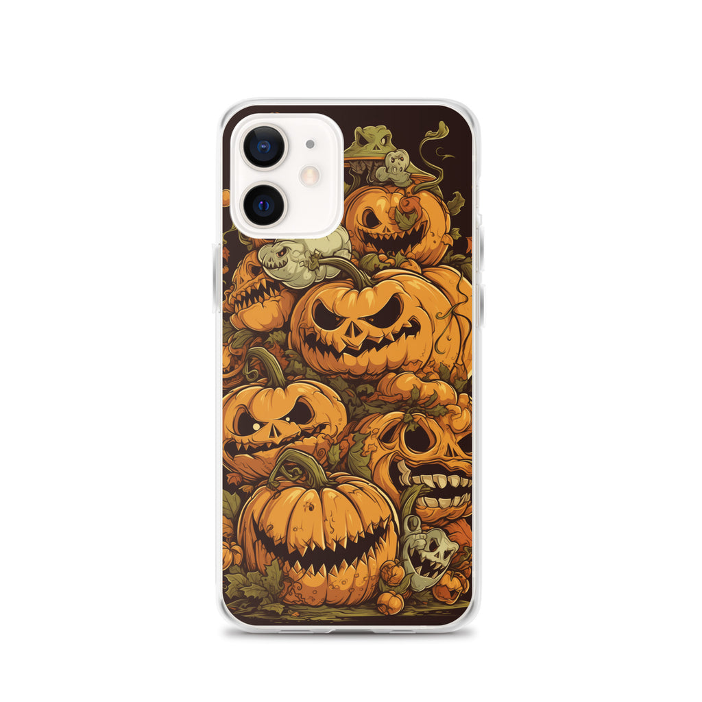 Halloween Pumpkin C Clear Case for iPhone