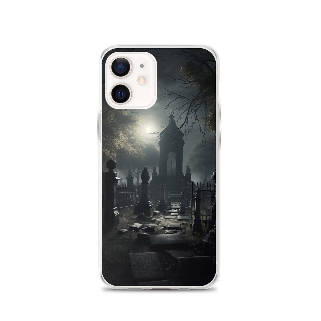 Cemetery D Clear Case for iPhone