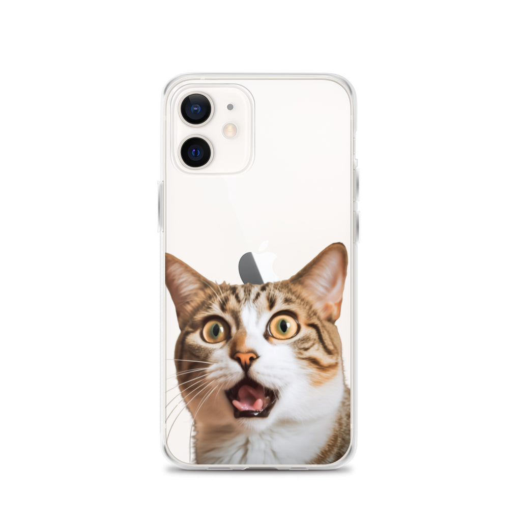 Cat A Clear Case for iPhone