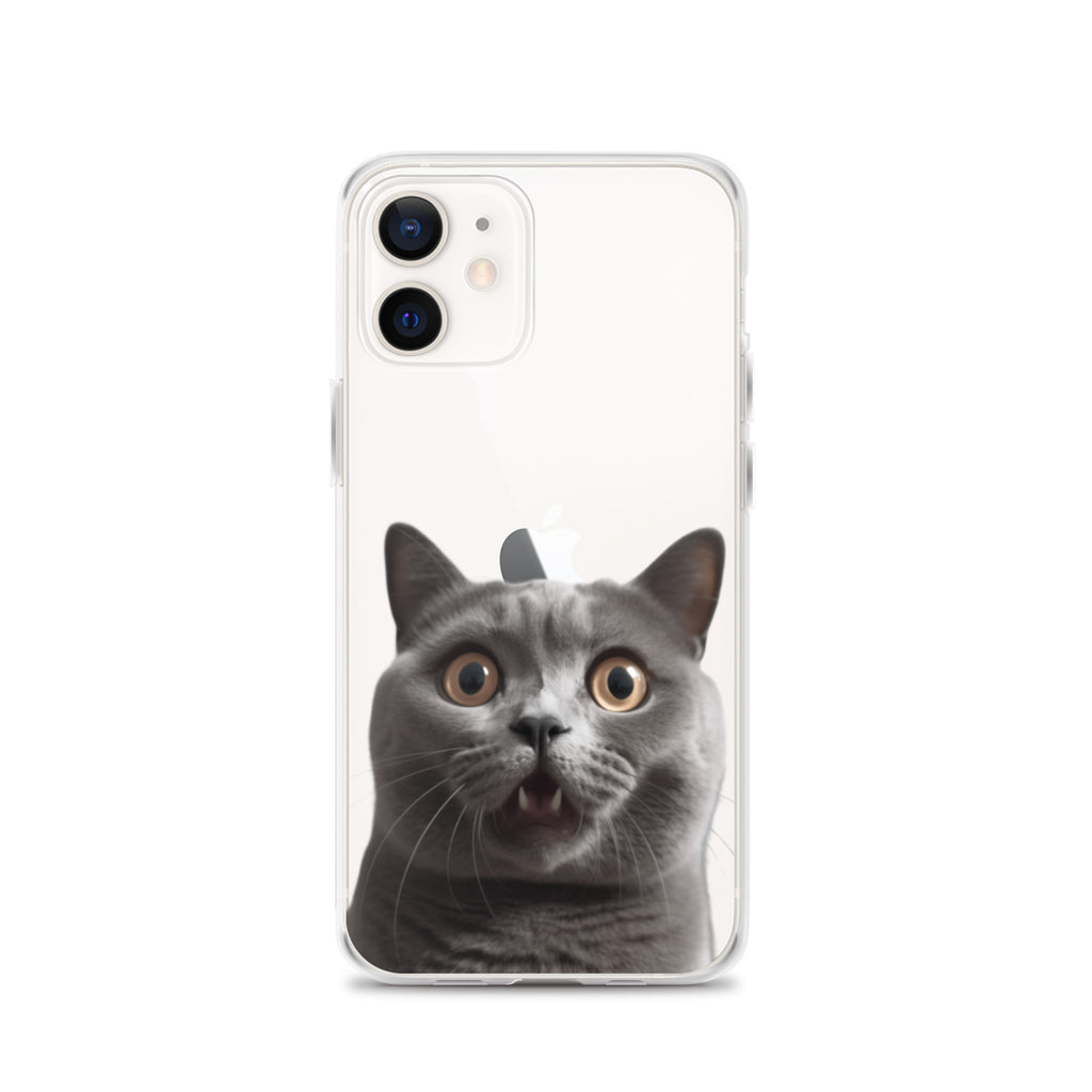 Cat B Clear Case for iPhone