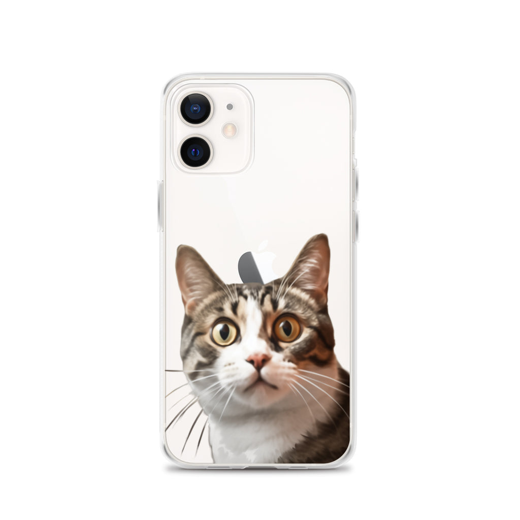 Cat D Clear Case for iPhone