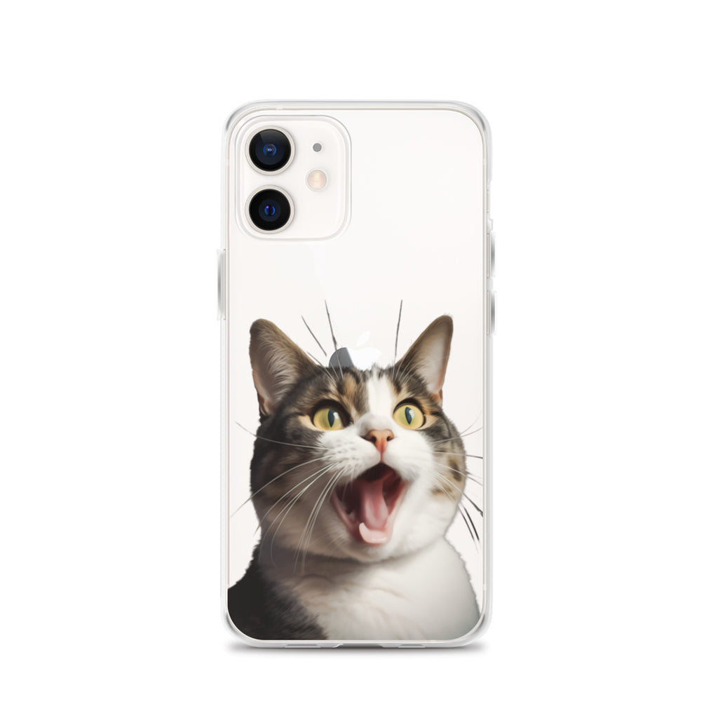 Cat H Clear Case for iPhone