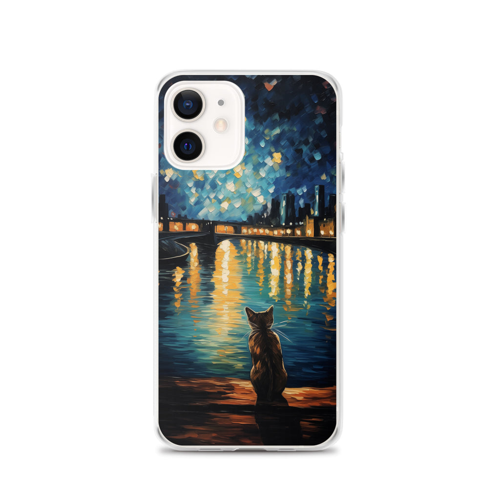 River Cat C Clear Case for iPhone