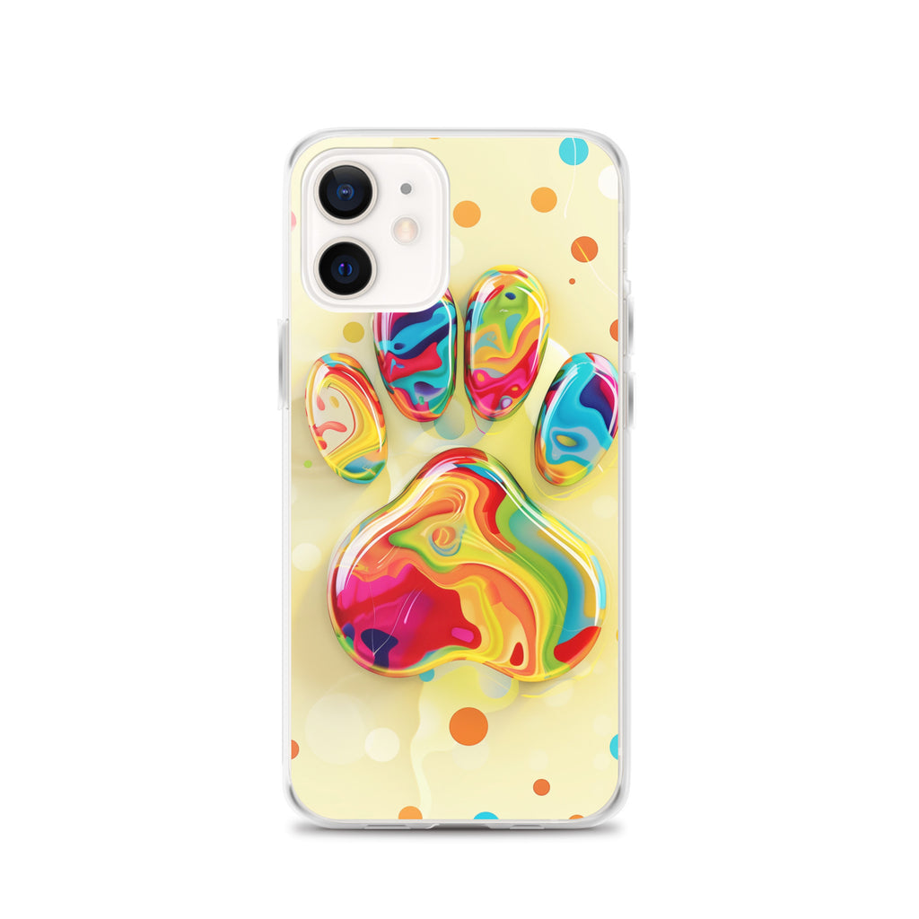 Artistic PawPrints Celestia Clear Case for iPhone®