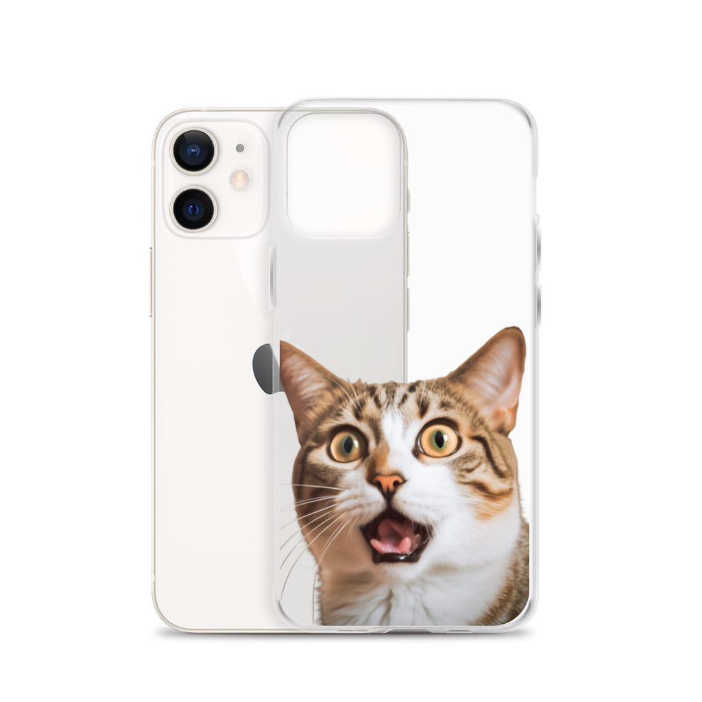 Cat A Clear Case for iPhone