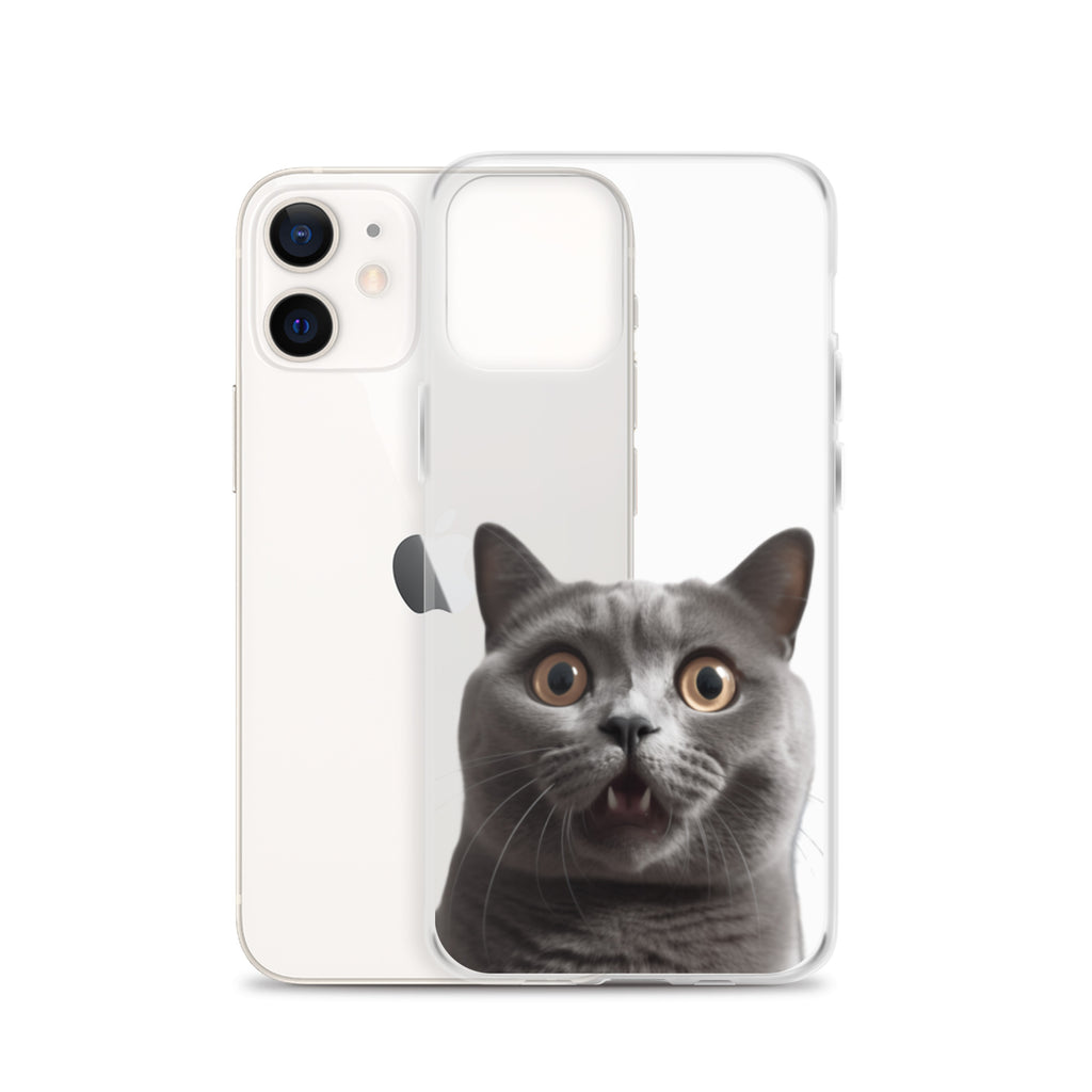 Cat B Clear Case for iPhone
