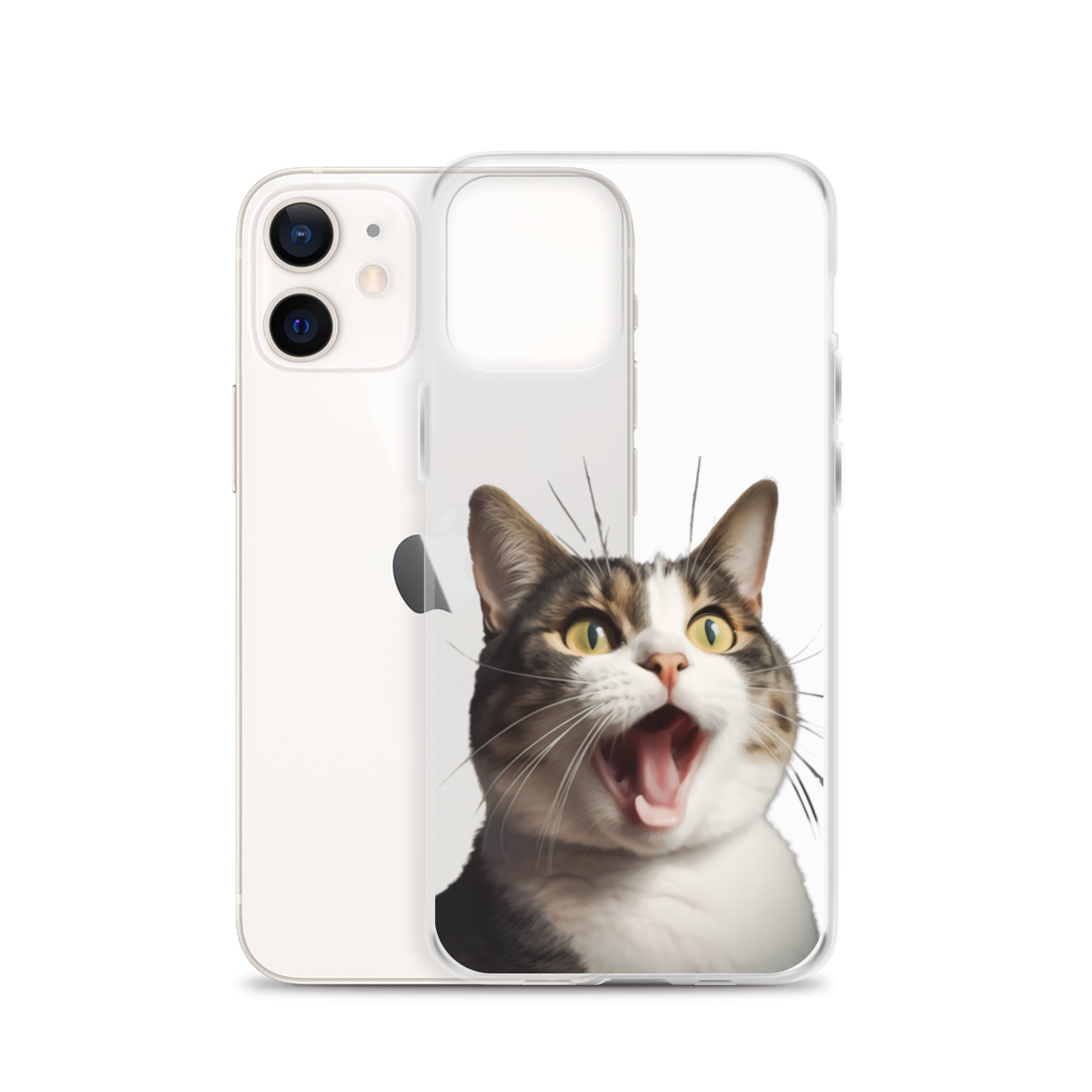 Cat H Clear Case for iPhone