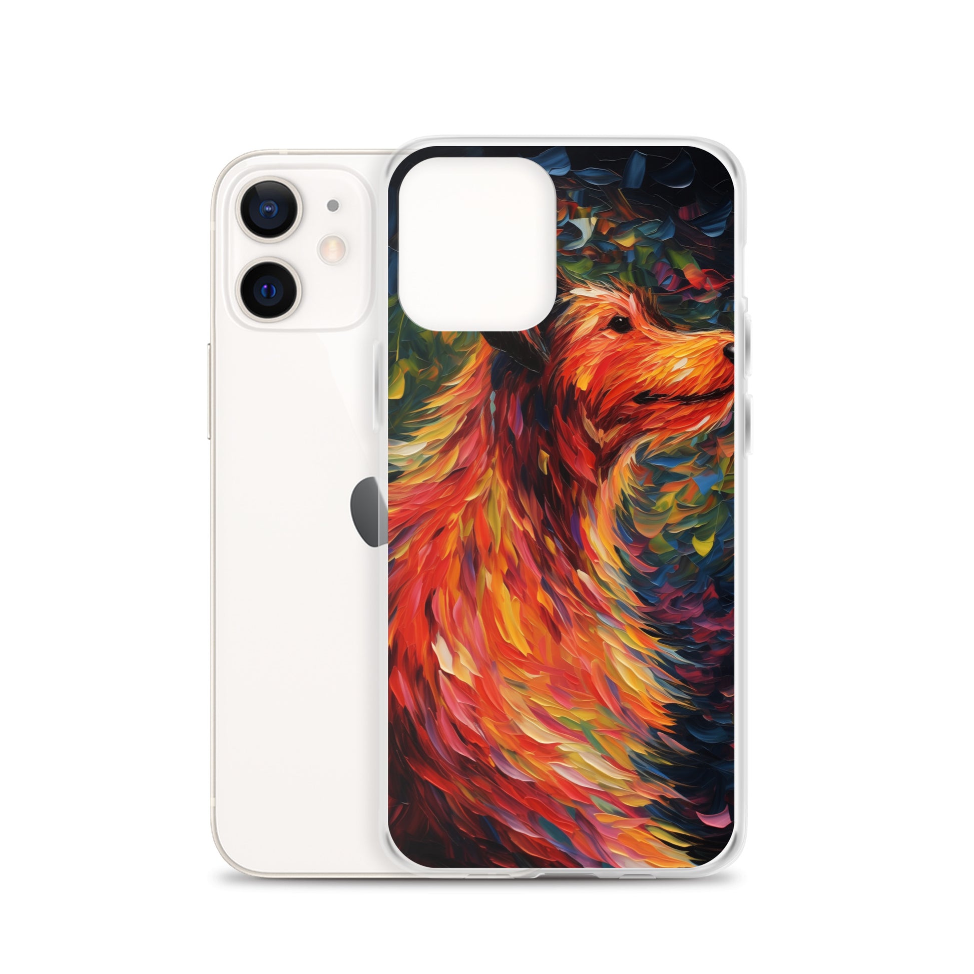 Van Gogh dog C Clear Case for iPhone