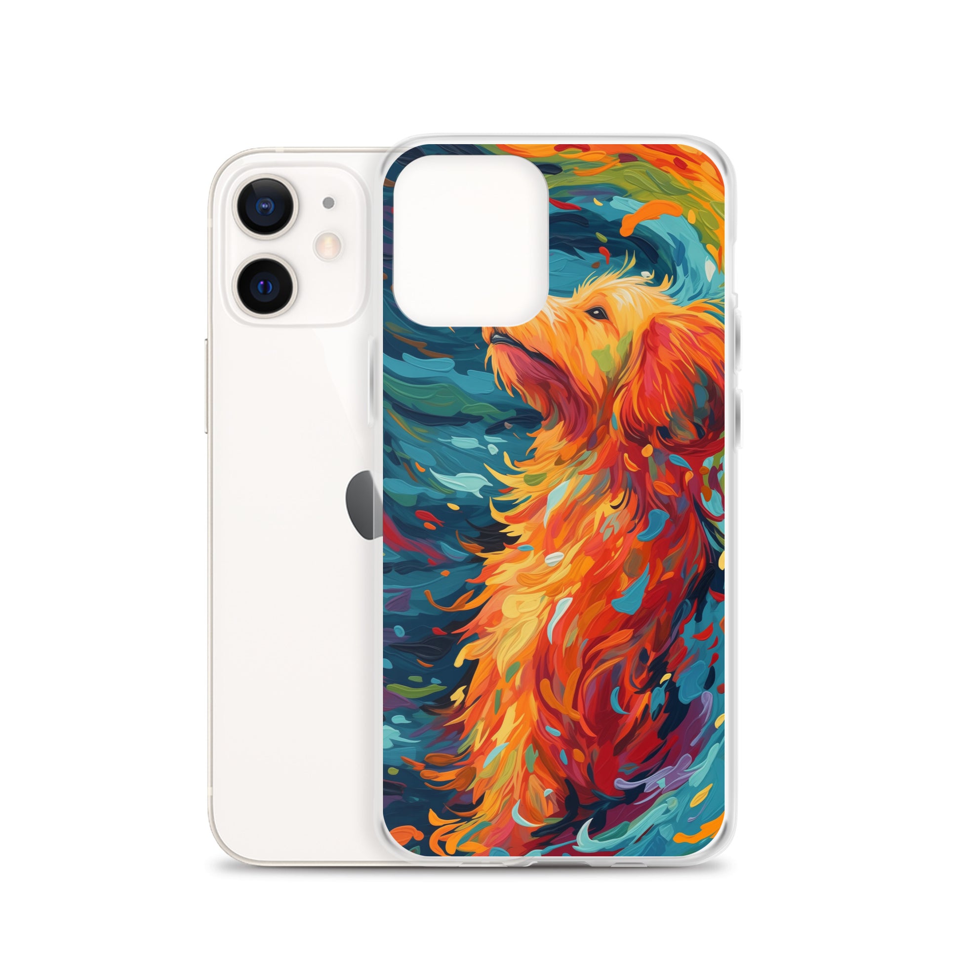 Van Gogh dog B Clear Case for iPhone