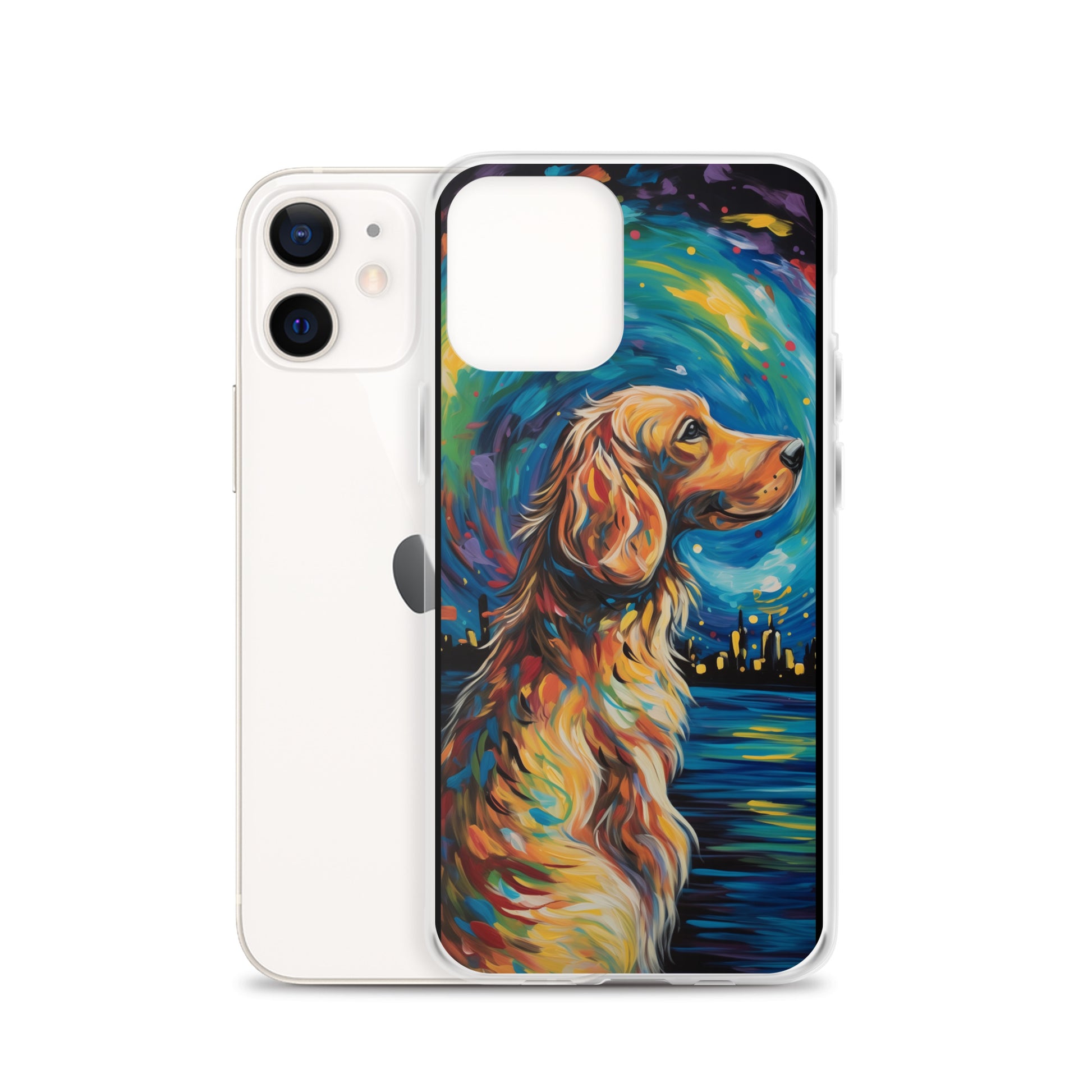 Van Gogh dog F Clear Case for iPhone