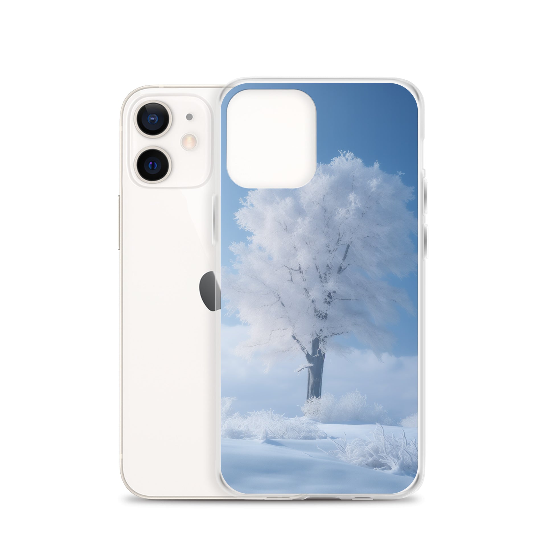 Snow Tree B Clear Case for iPhone®