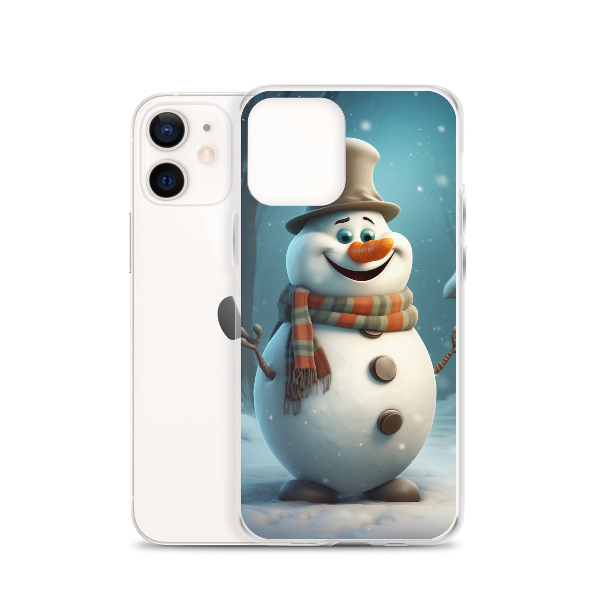 Snowman Finley Clear Case for iPhone®