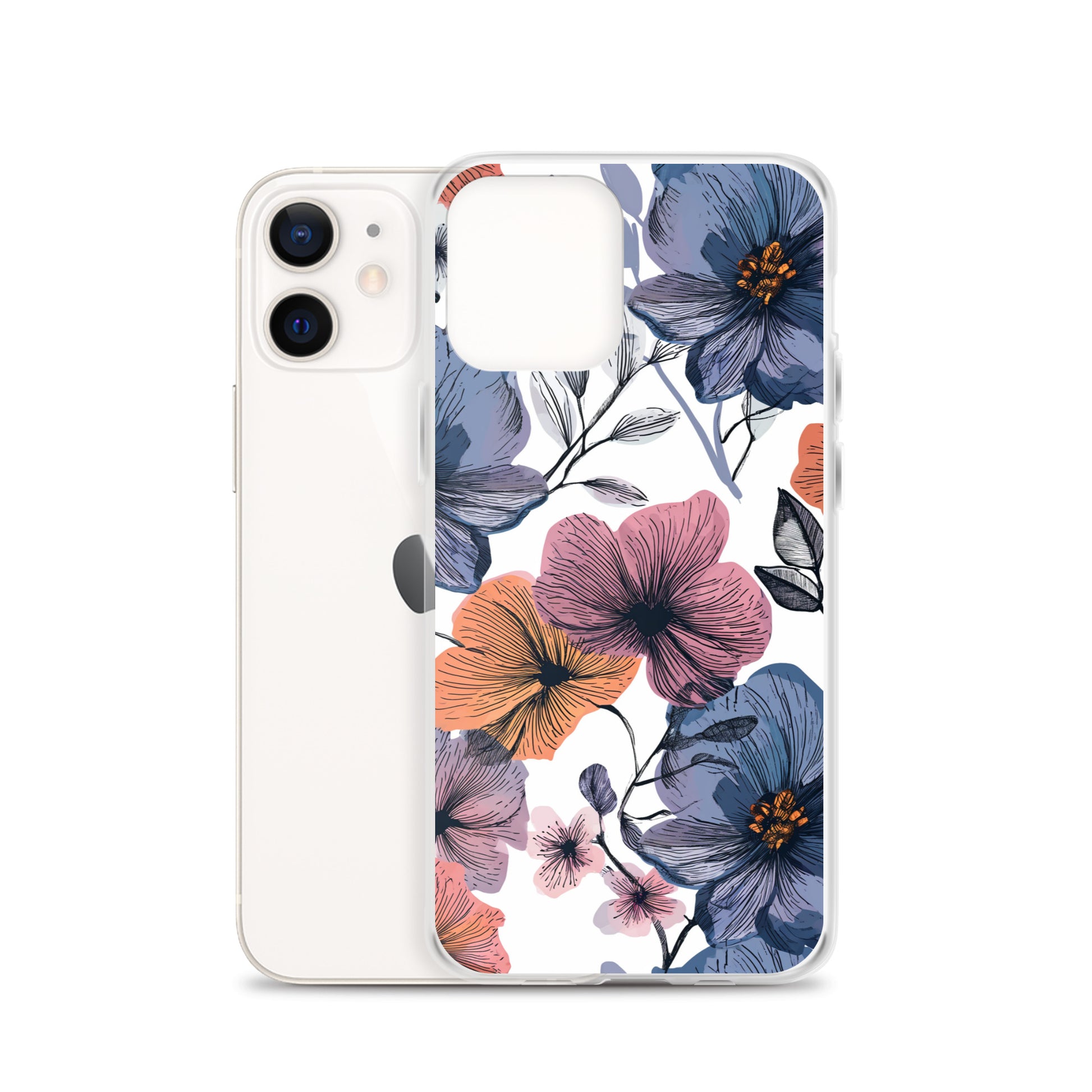 Flower Beautiful Clear Case for iPhone®