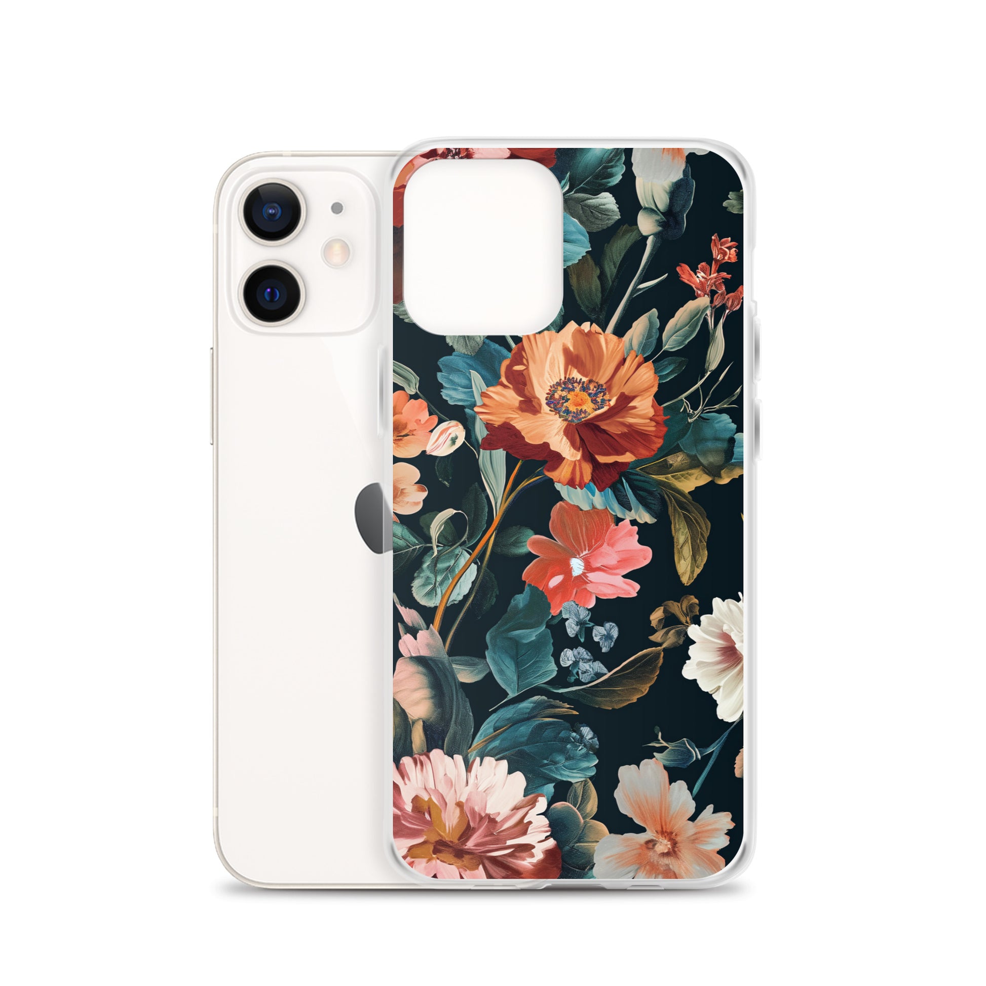 Flower Golden Clear Case for iPhone®