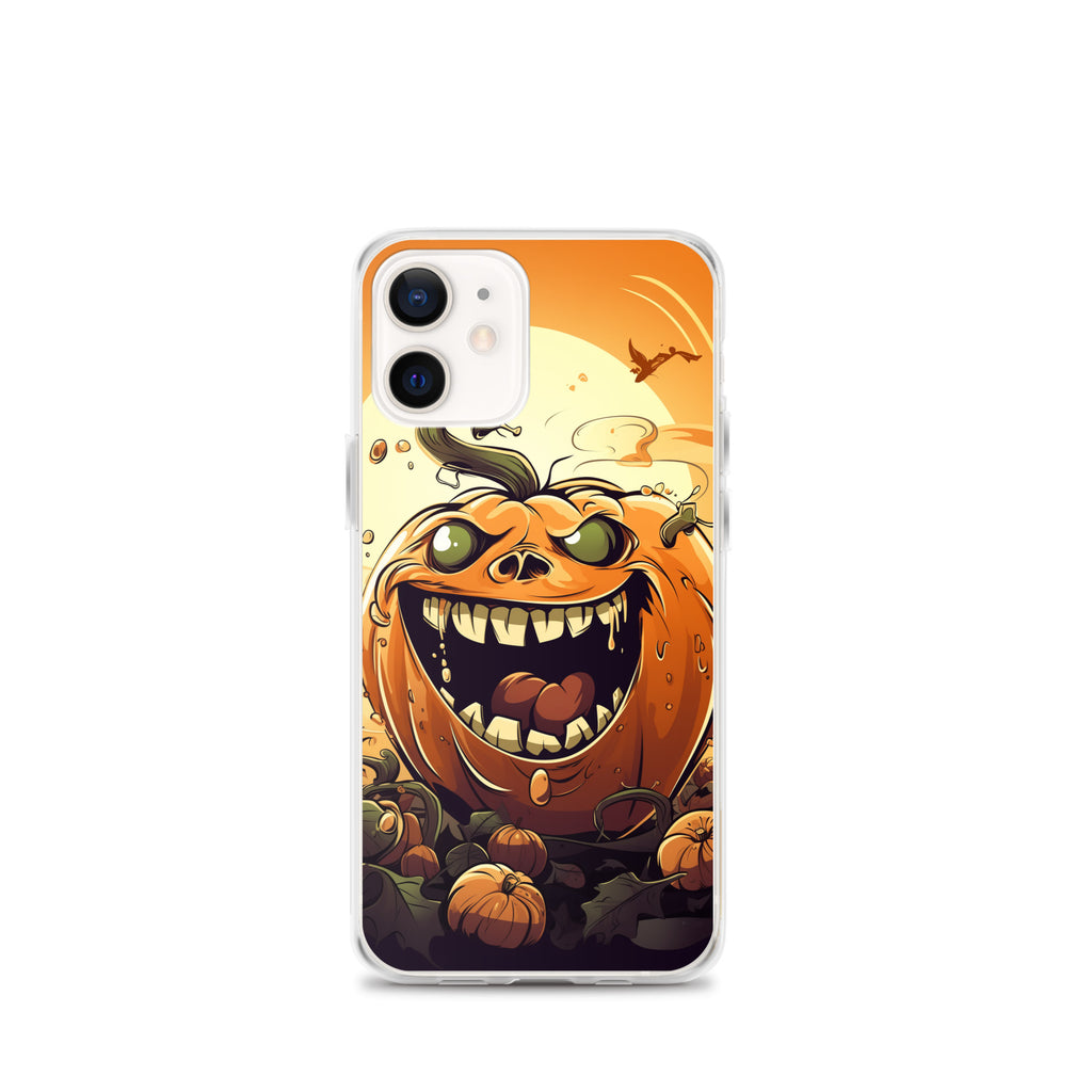 Halloween Pumpkin B Clear Case for iPhone