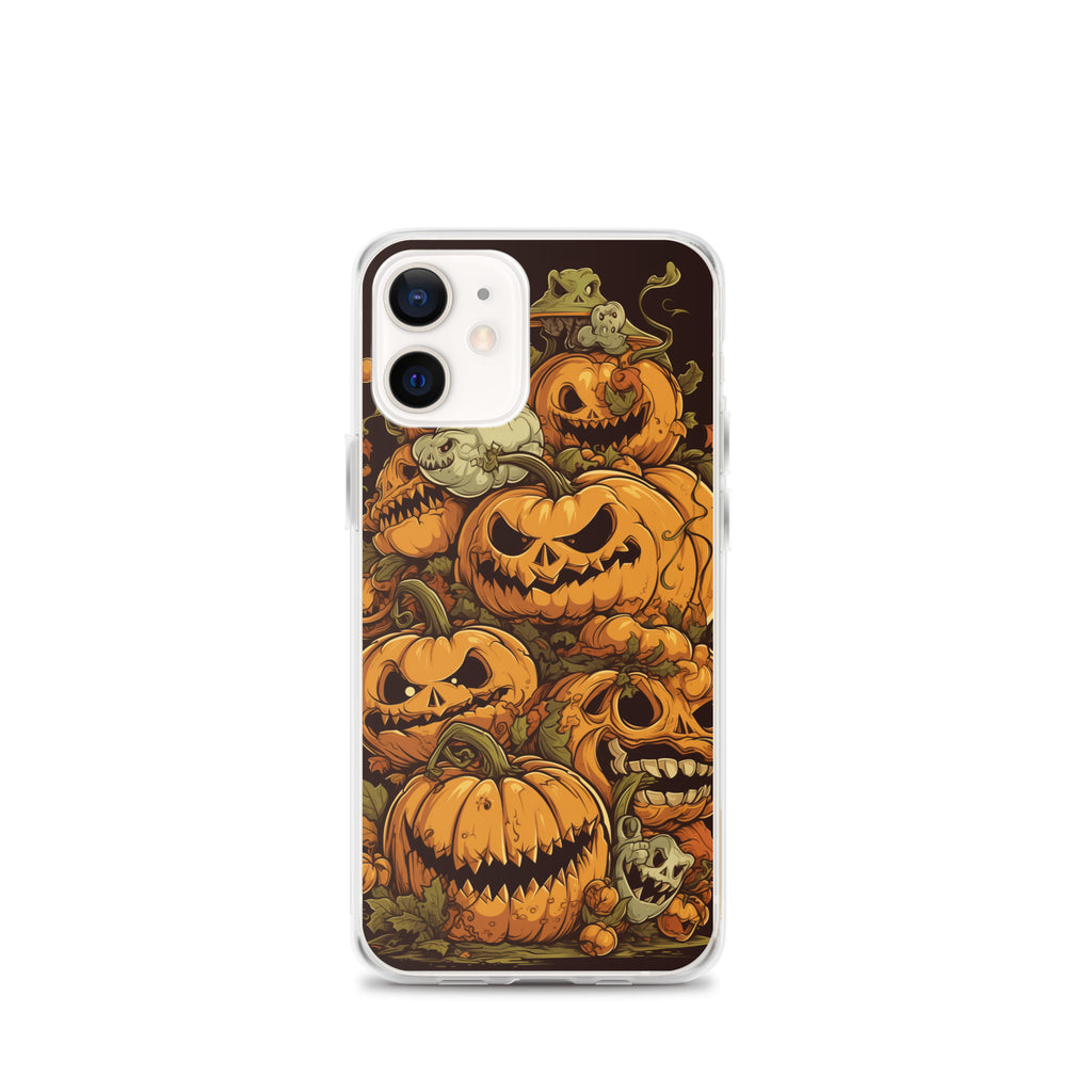 Halloween Pumpkin C Clear Case for iPhone