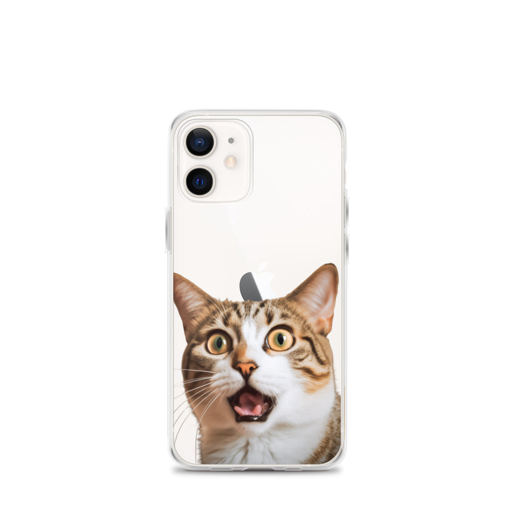 Cat A Clear Case for iPhone