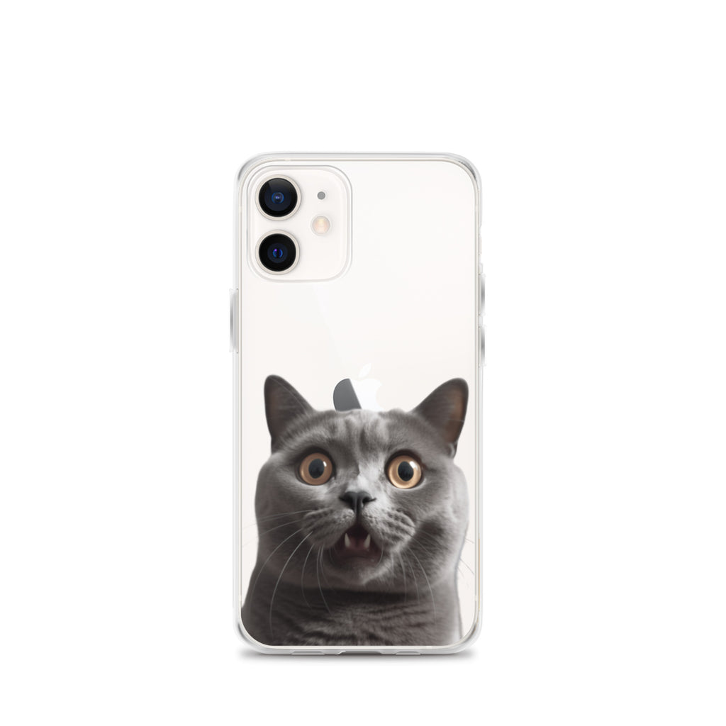 Cat B Clear Case for iPhone