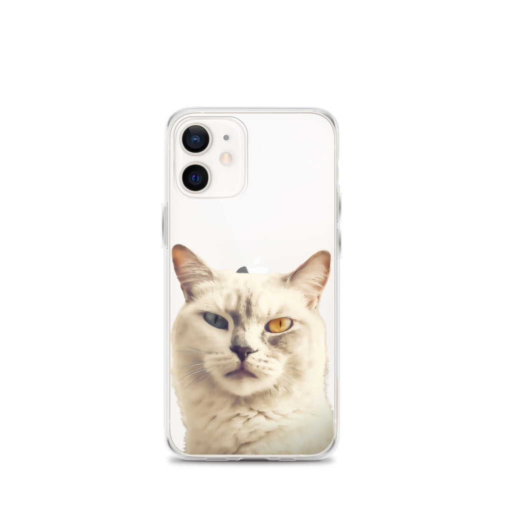 Cat C Clear Case for iPhone