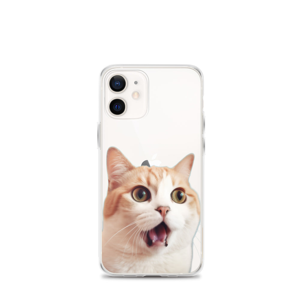 Cat E Clear Case for iPhone