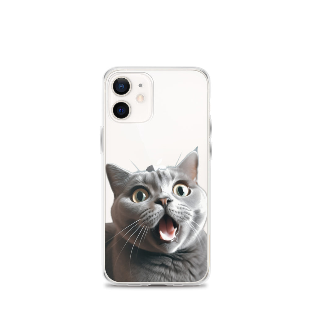 Cat F Clear Case for iPhone