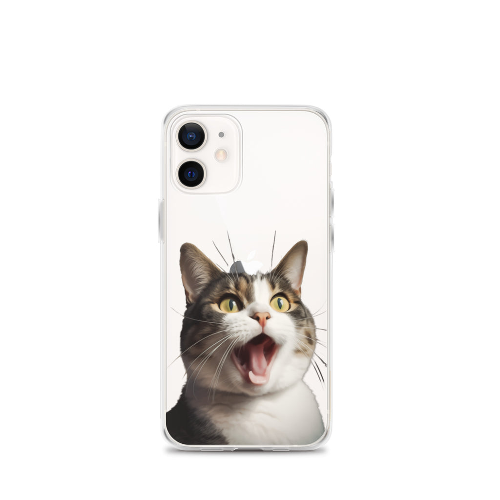 Cat H Clear Case for iPhone