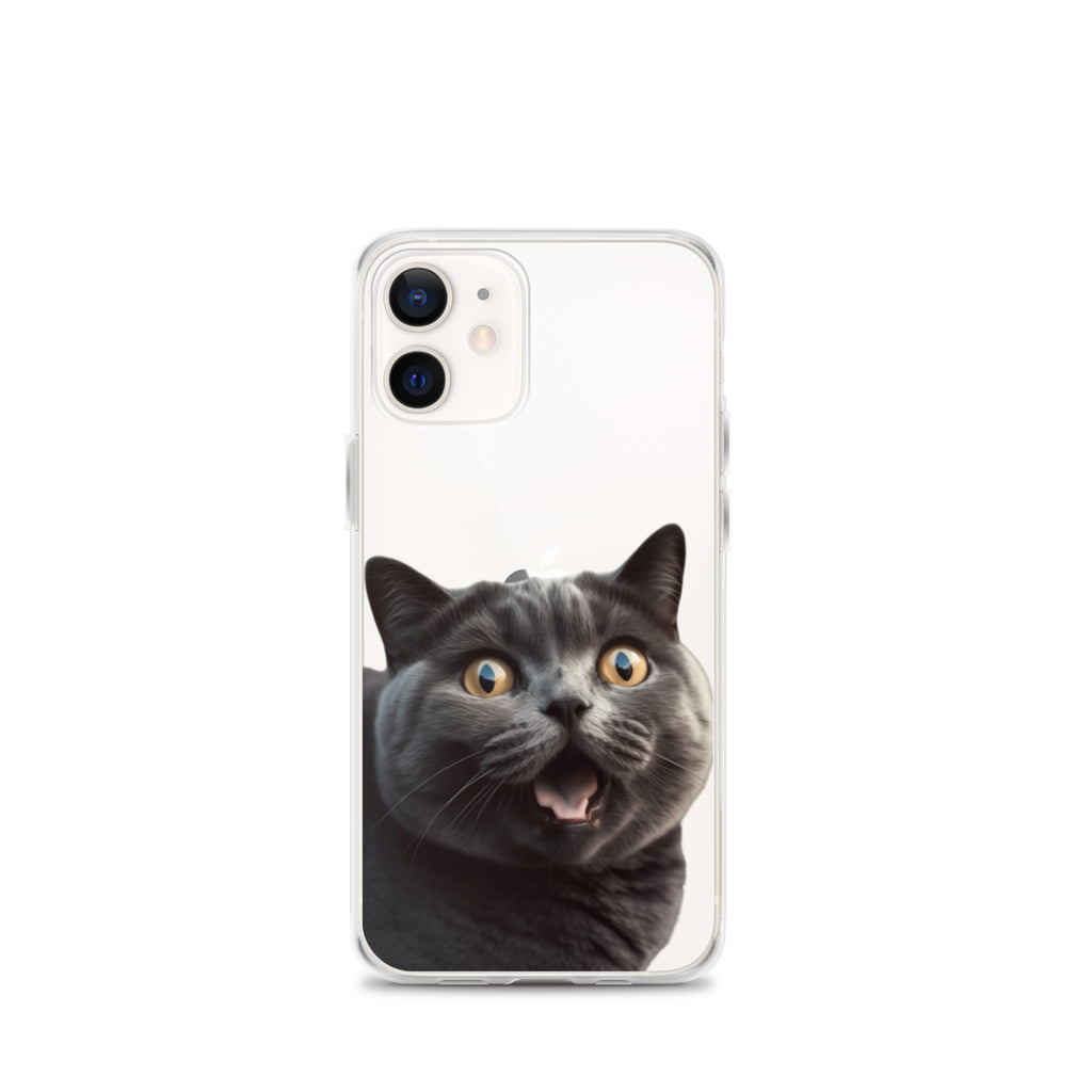 Cat  I Clear Case for iPhone