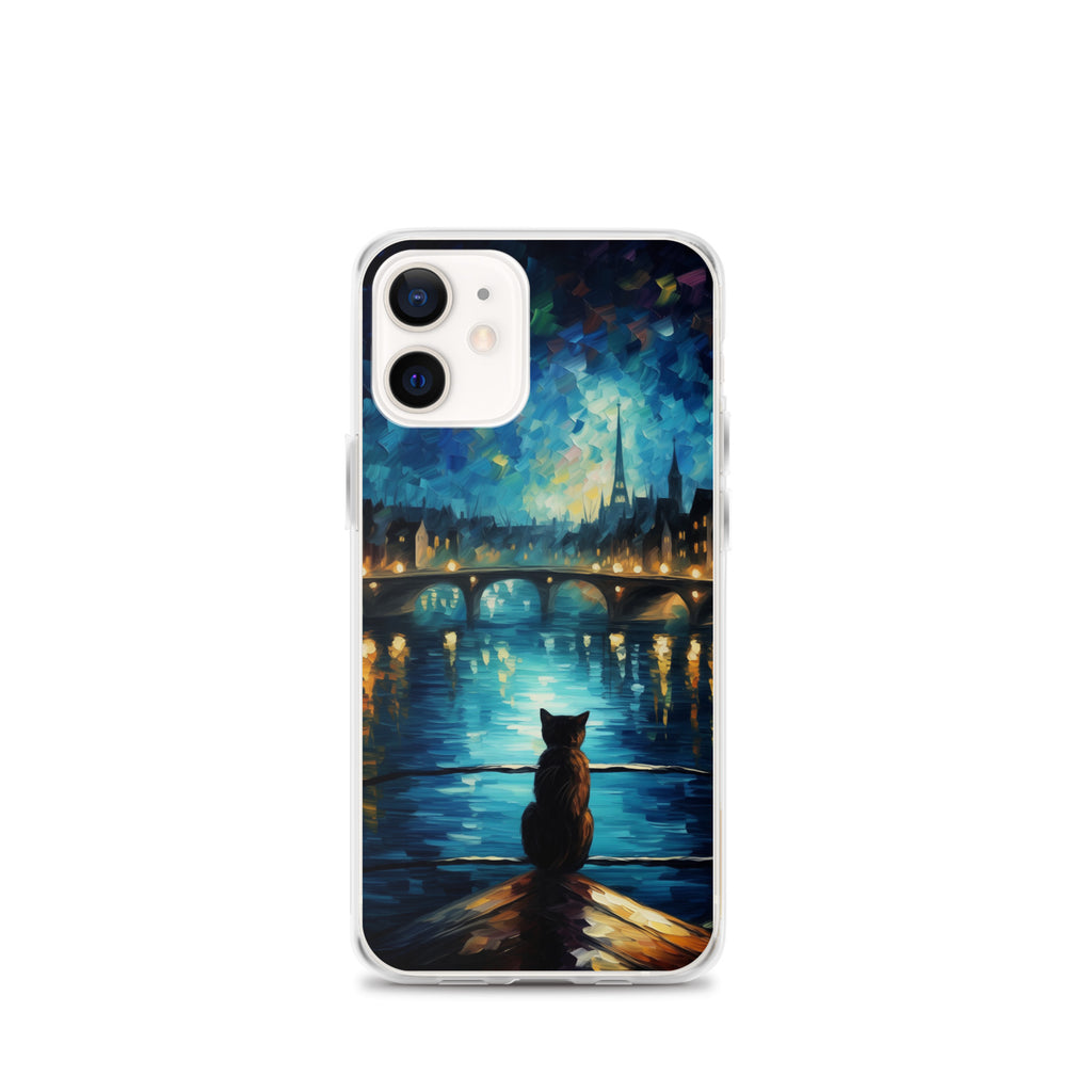 River Cat B Clear Case for iPhone