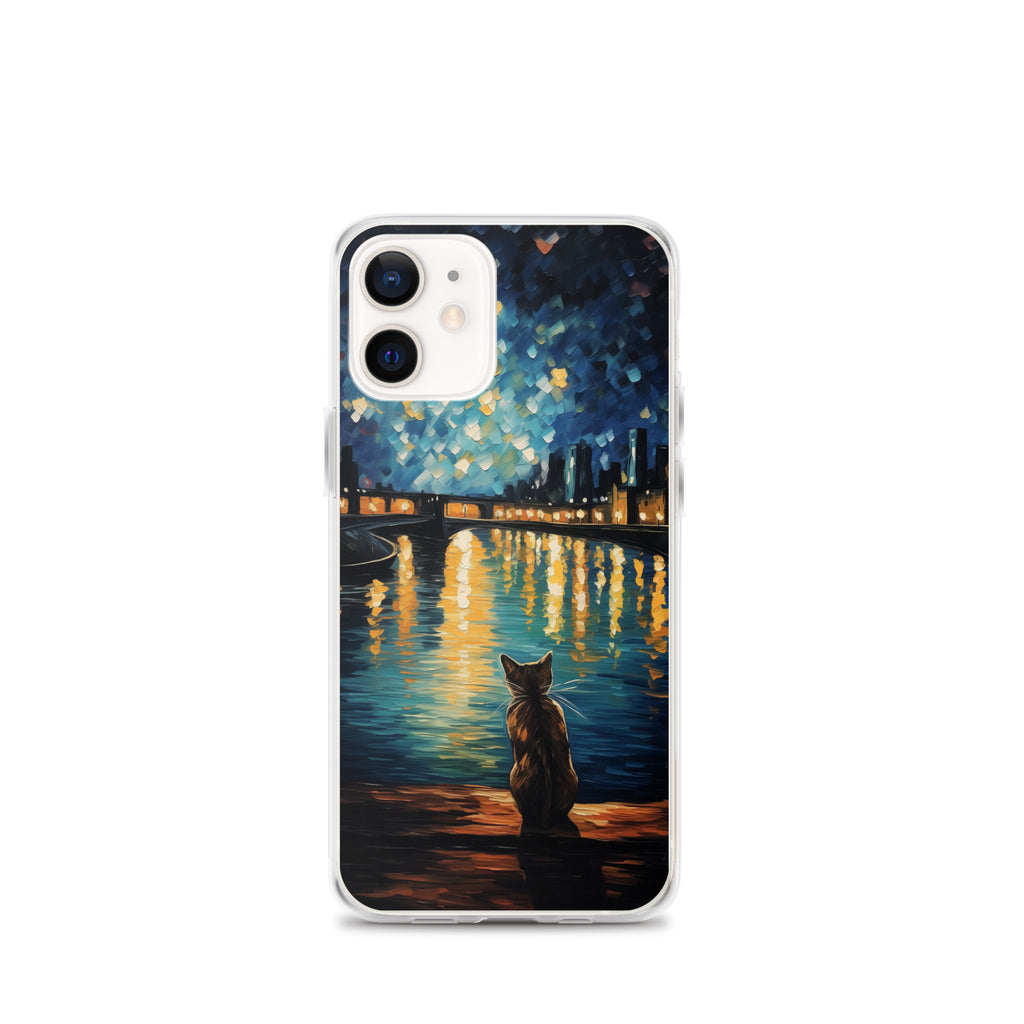 River Cat C Clear Case for iPhone