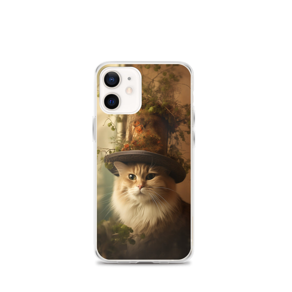 Cat Hat A Clear Case for iPhone