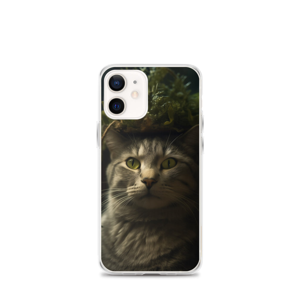 Cat Hat C Clear Case for iPhone